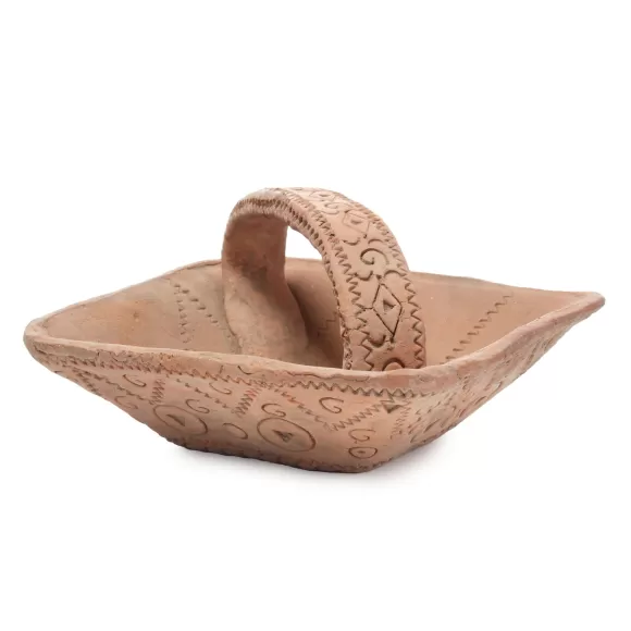 Antique Terracotta Basket<Rarities Sale