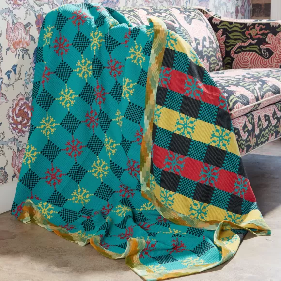 Assamese Cotton Blanket - Julep Summer Snowflake<Gregory Parkinson Surround Discount