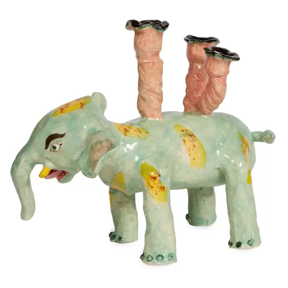 Elephant Candelabra<Claudia Rankin Outlet