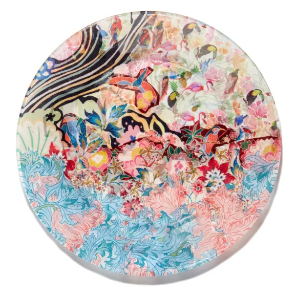 Enchanted Spirits Decoupage Plate No. 6<Michelle Kim Cheap