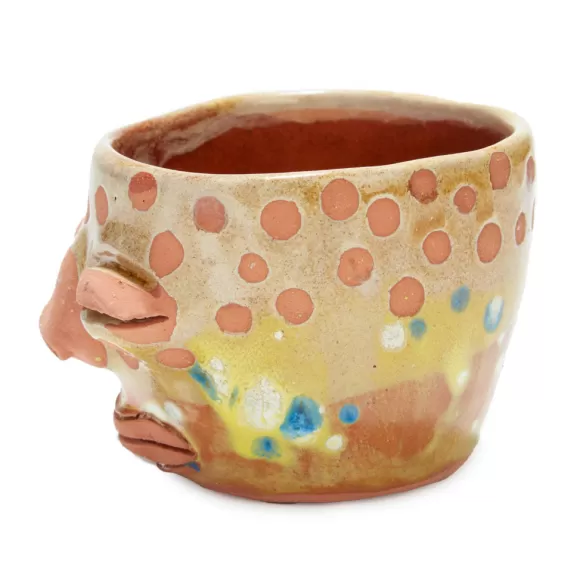 Face Mug - White Dot<Cara de Planta Best Sale