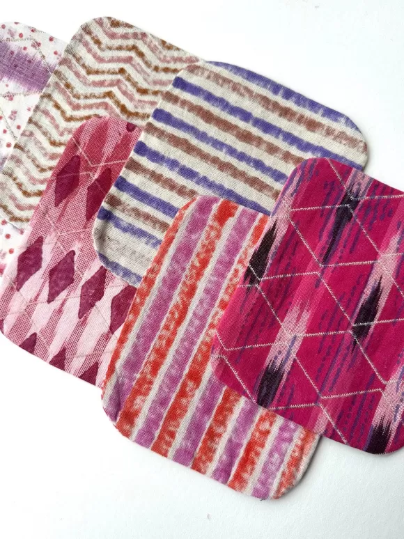 Ikat Coasters - Berry Zest<Gregory Parkinson Surround New