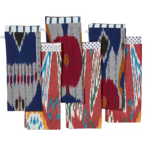 Ikat Napkins - Autumn Indigo<Gregory Parkinson Surround Best Sale