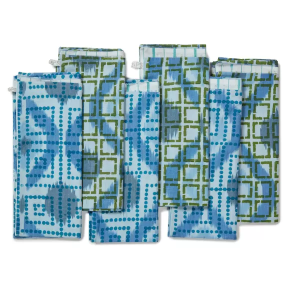 Ikat Napkins - Evening Sky<Gregory Parkinson Surround Store