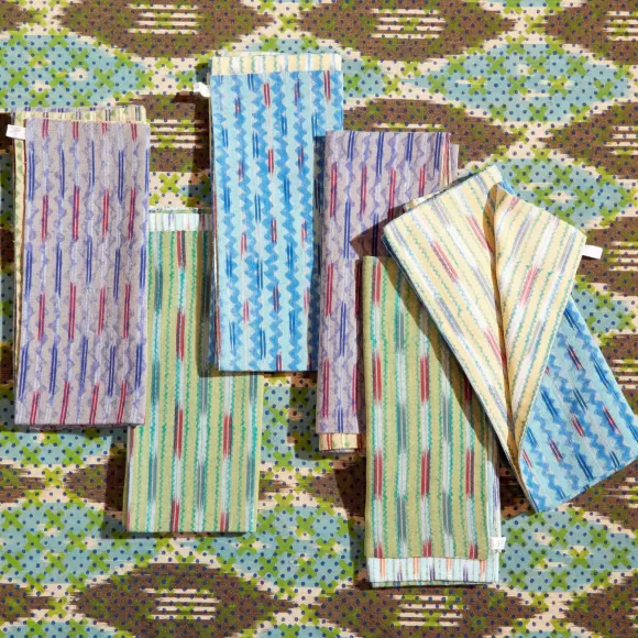 Ikat Napkins - Ocean Glass<Gregory Parkinson Surround Best Sale