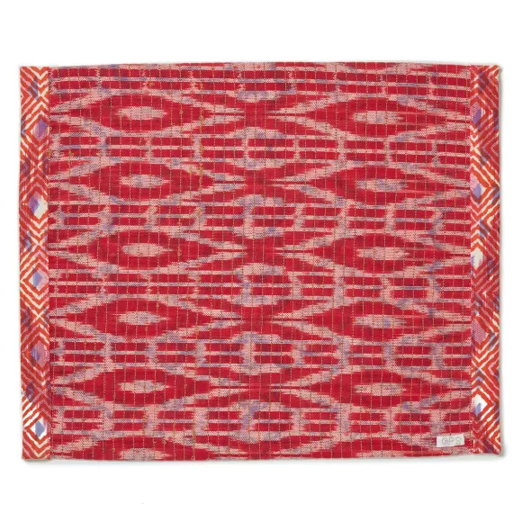 Ikat Placemats - Petal Blush Zig Zag<Gregory Parkinson Surround New