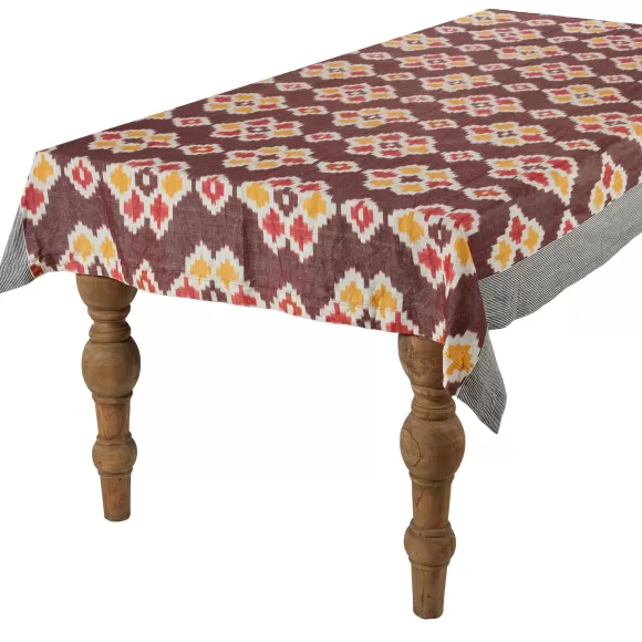 Ikat Tablecloth - Sunflower Mahogany<Gregory Parkinson Surround Shop