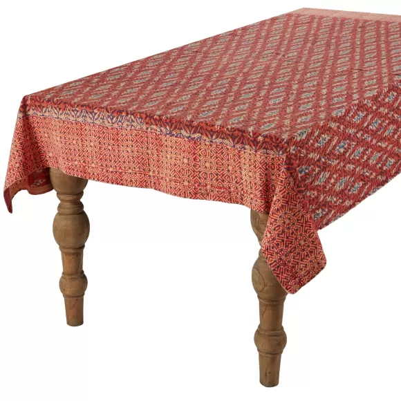 Ikat Tablecloth - Toasted Berry Flower<Gregory Parkinson Surround Discount