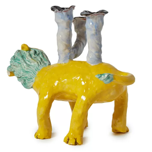 Lion Candelabra<Claudia Rankin Outlet