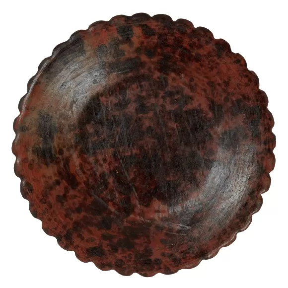 Oaxacan Carved Scallop Plate<Rarities Best Sale