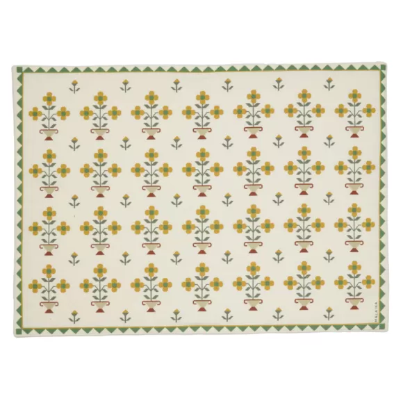 Ottoman Vase Placemats - Green<Malaika Cheap