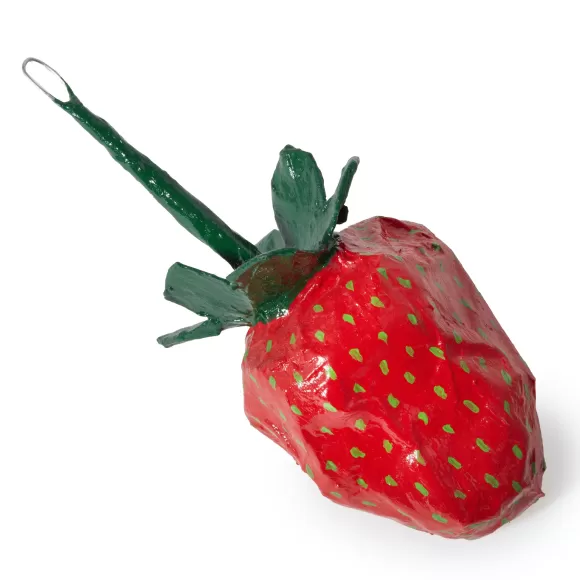 Papier-Mache Strawberry Ornament<Joanna Skumanich Online