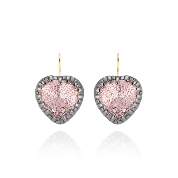 Valentina 'I Love Ny' Button Earrings - Blush<Larkspur u0026 Hawk Cheap