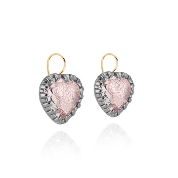 Valentina 'I Love Ny' Button Earrings - Blush<Larkspur u0026 Hawk Cheap