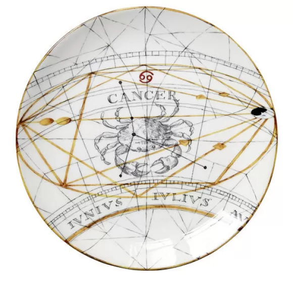 Zodiac Dessert Plate<Laboratorio Paravincini Clearance